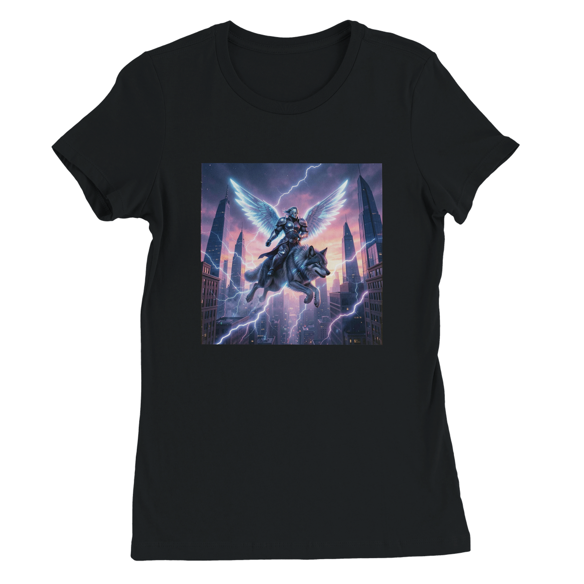The Lightning Angel - Women’s Cut T-Shirt