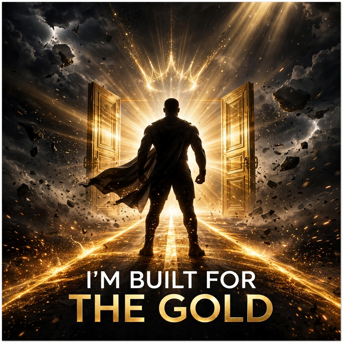 I'm Built For the Gold - Fine Art Poster