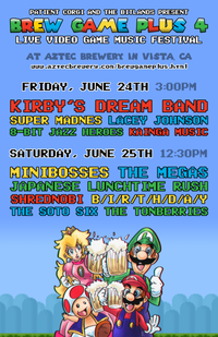 Brew Game Plus 4 - Live Video Game Music Festival