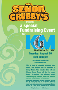 Kainga Music Fundraiser