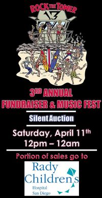 Rock the Tower 13 Fundraiser & Music Fest