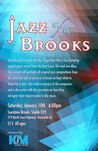 Kainga Music presents Jazz at the Brooks