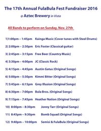 FulaBula Fest, 17th Annual