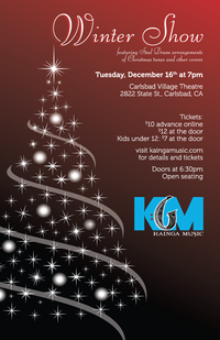 Kainga Music Winter Show