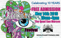 Art Decadence Festival by Charity Wings