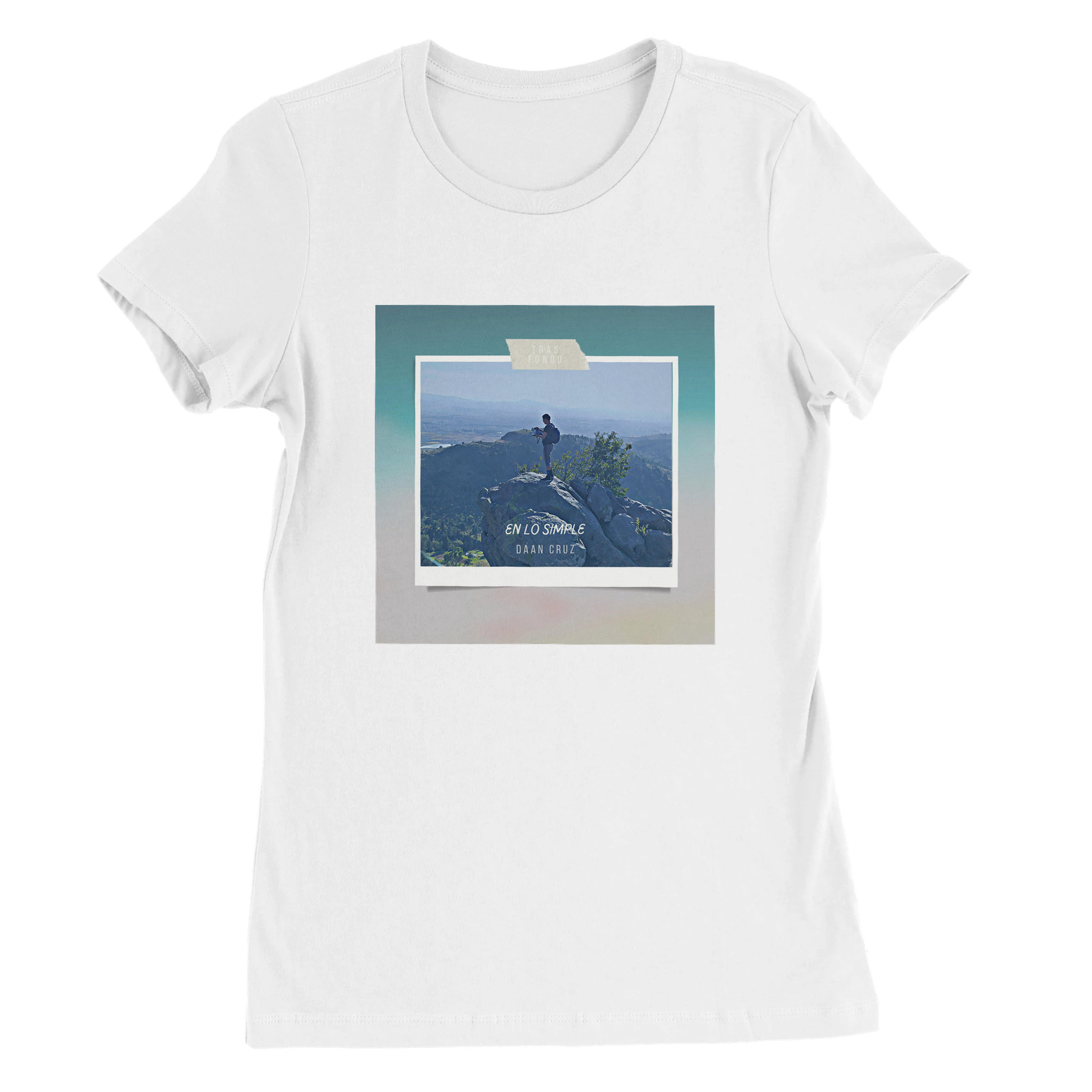 Playera entallada de &#34;En lo simple&#34;