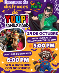 Concurso de disfraces de Yuupi Family Park 🎃🎶