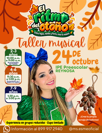 Taller Musical: ¡El ritmo del otoño! 🍂🎶