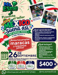 Taller: ¡México suena así!🇲🇽🎶