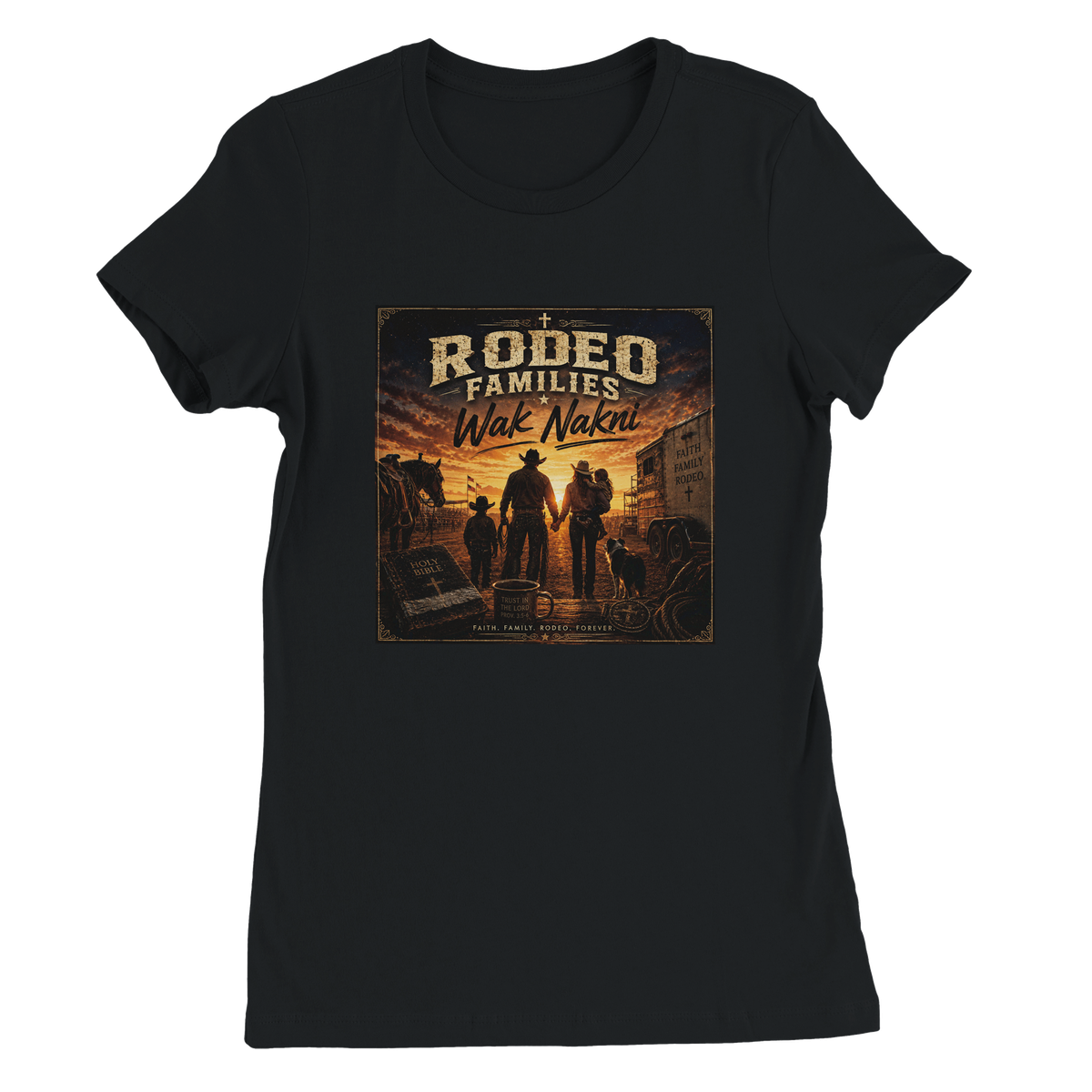Rodeo Family - Women’s Cut T-Shirt