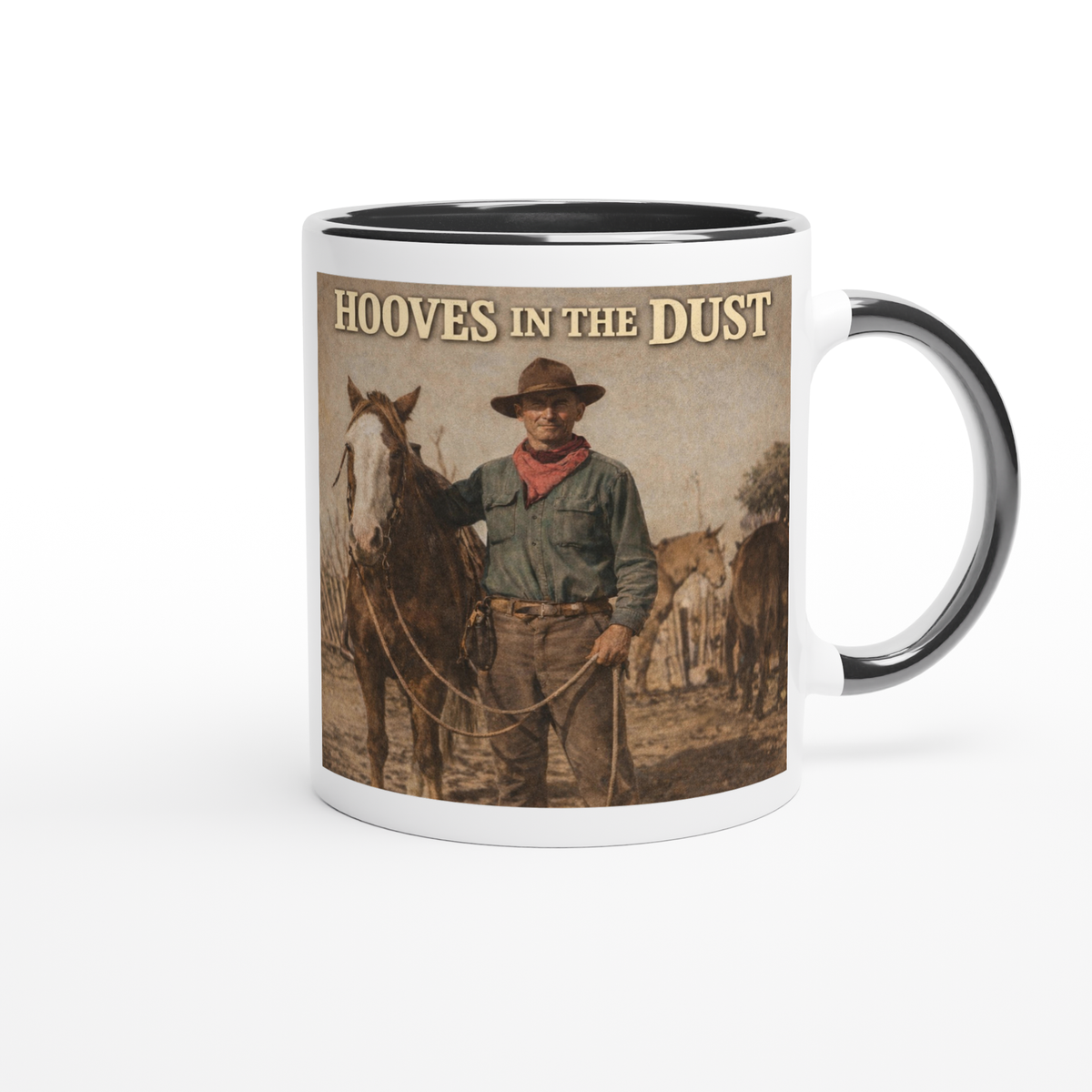 Hooves in the Dust - Ceramic Mug