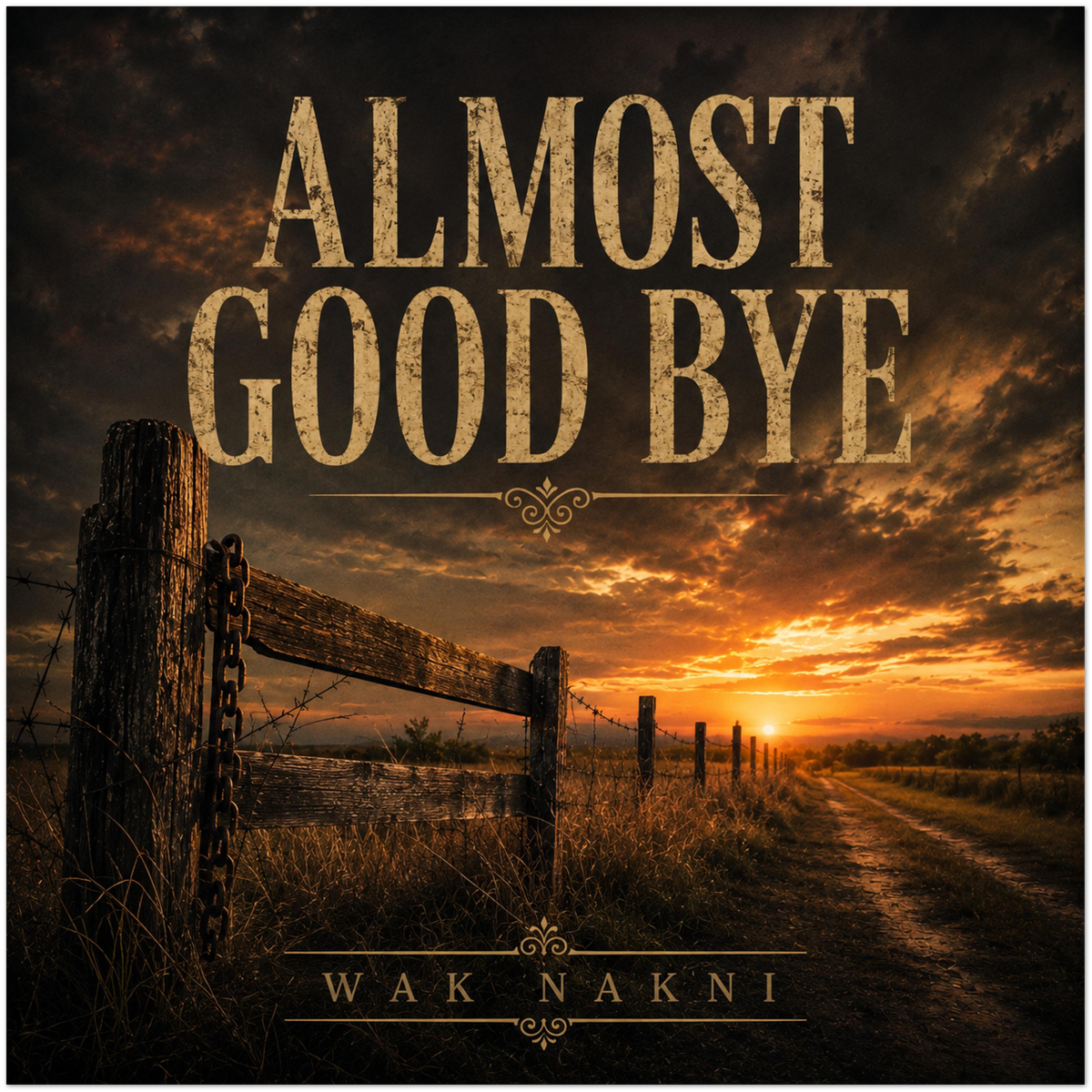 Almost Good Bye - Fine Art Poster