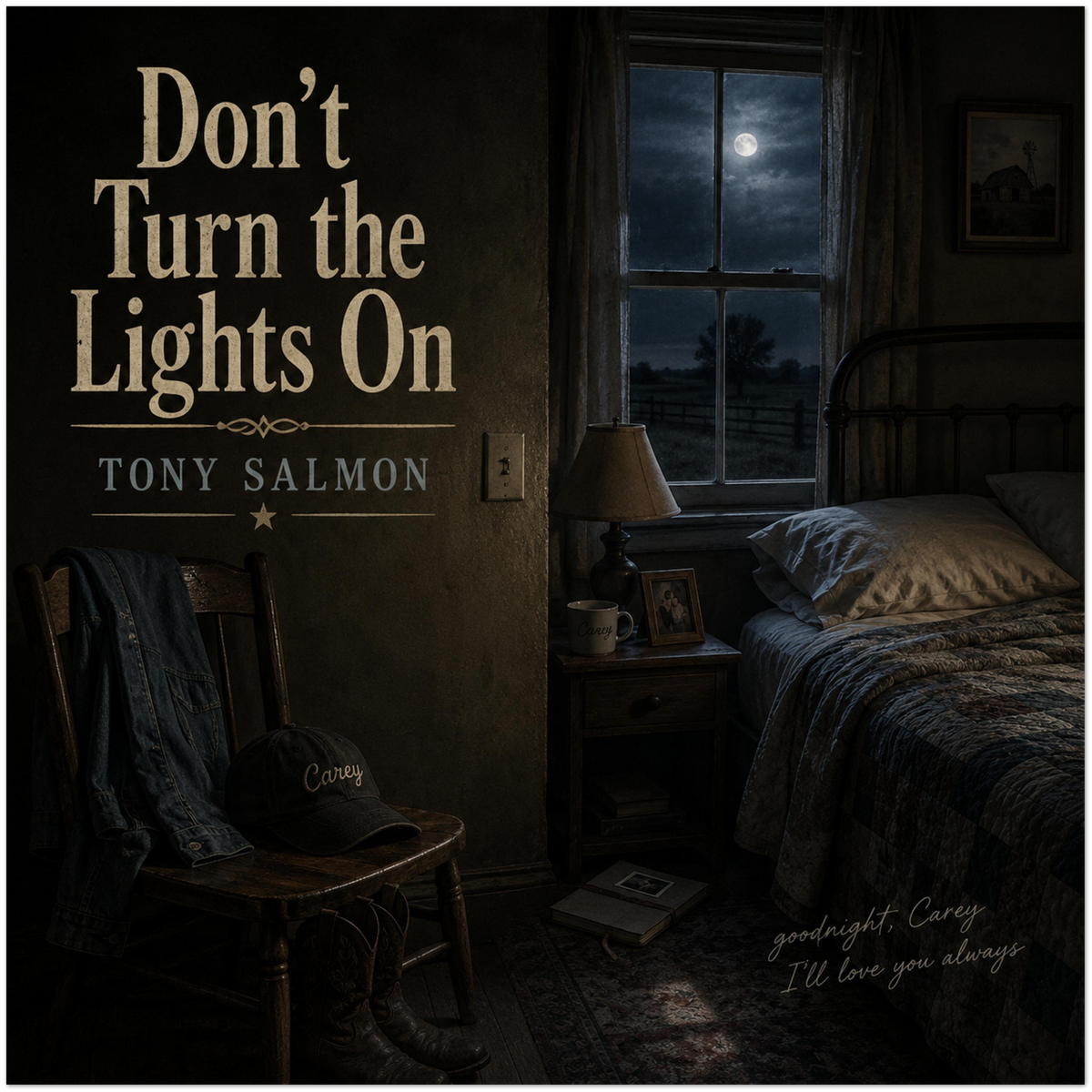 Don't Turn The Lights On - Fine Art Poster