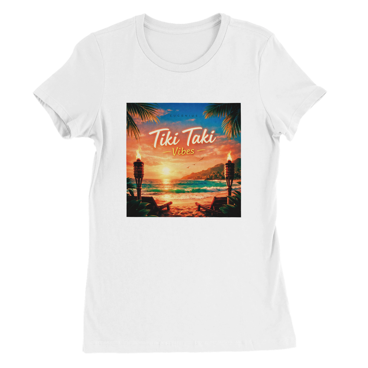 Tiki Taki Vibes - Women’s Cut T-Shirt