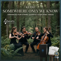 Somewhere Only We Know / Keane - String Quartet de 4Beats String Quartet