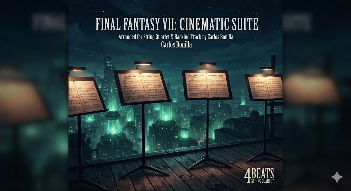 Final Fantasy VII: Cinematic Suite – String Quartet Arrangement & Backing Track