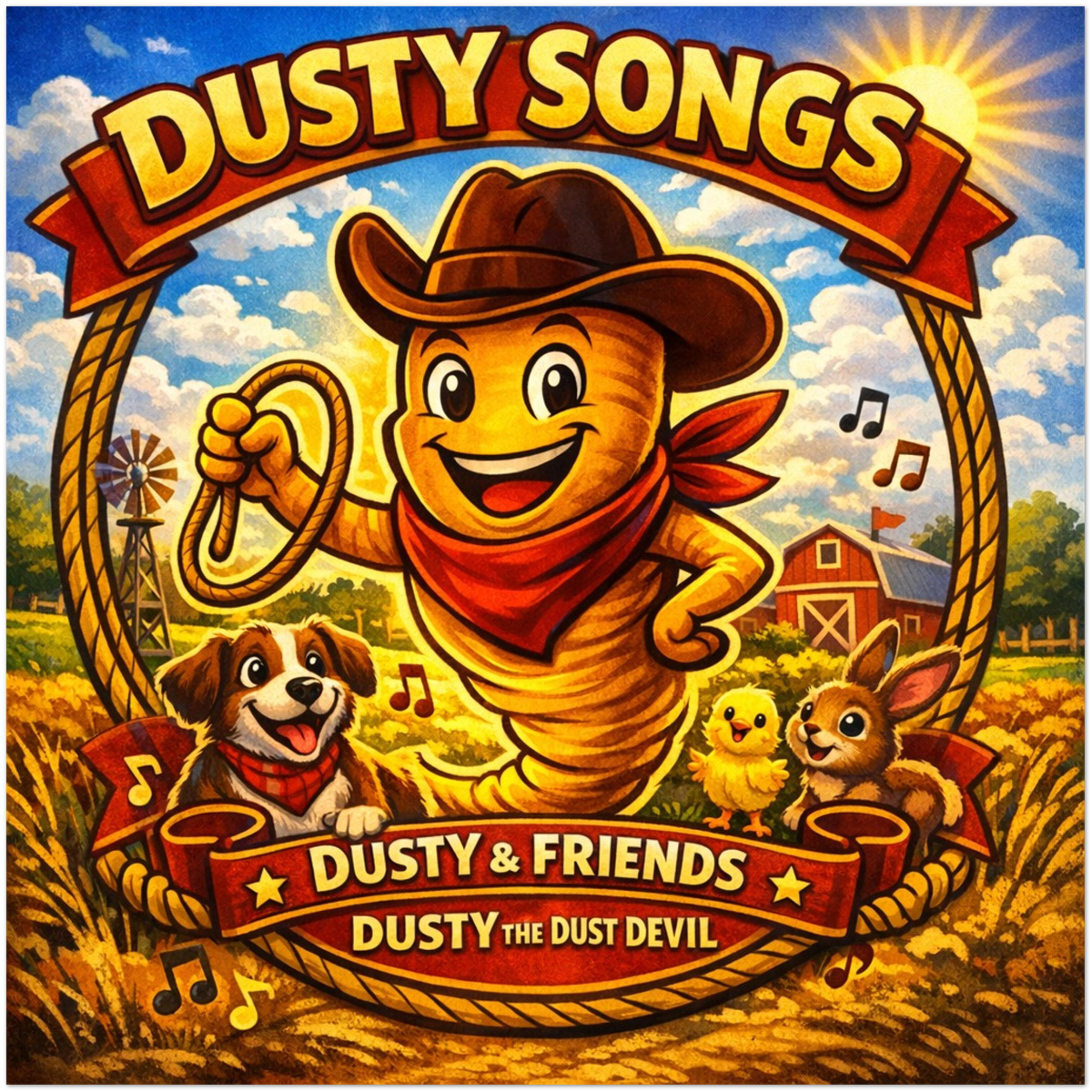 Dusty Songs, Vol. 1 - Fine Art Poster