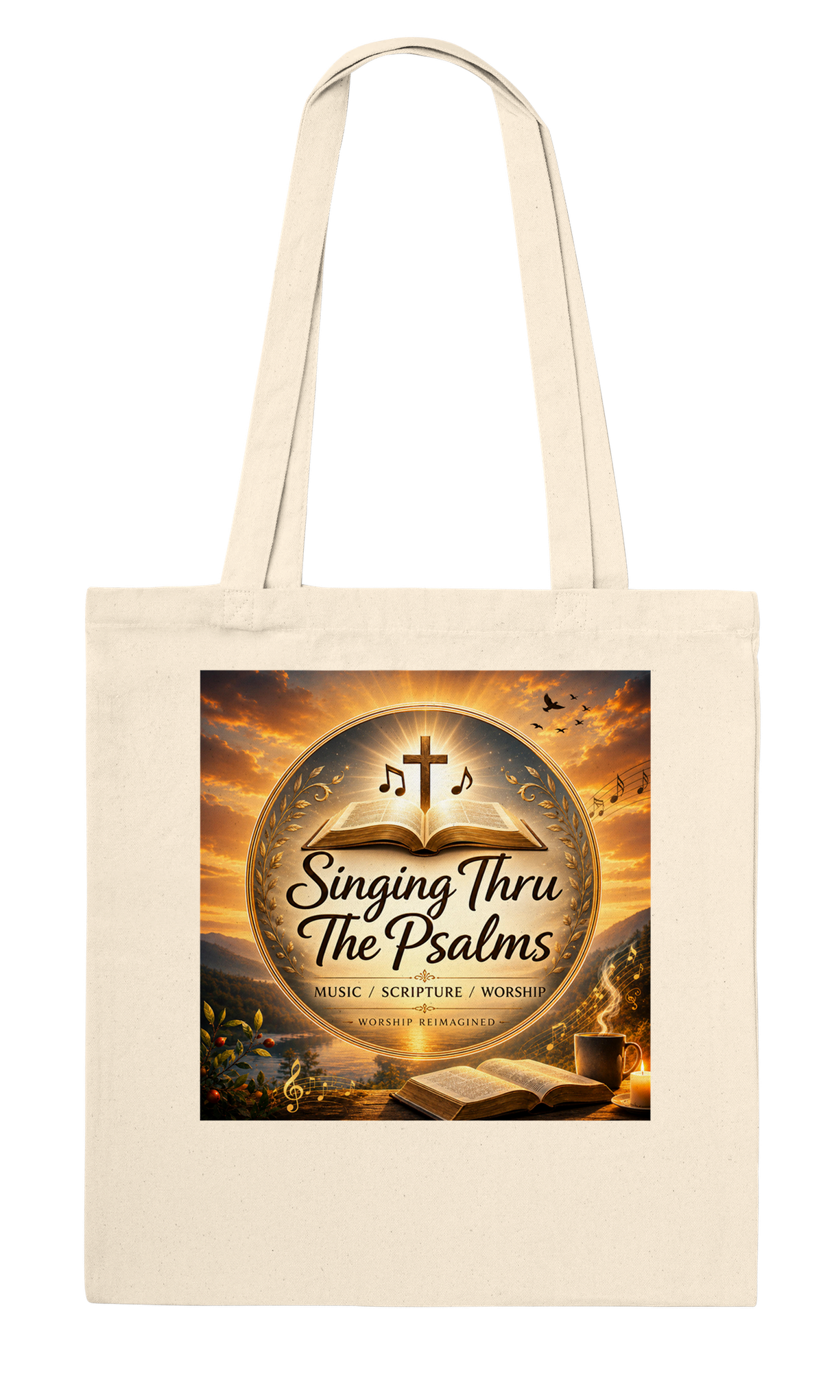 Singing Thru The Psalms - Tote bag