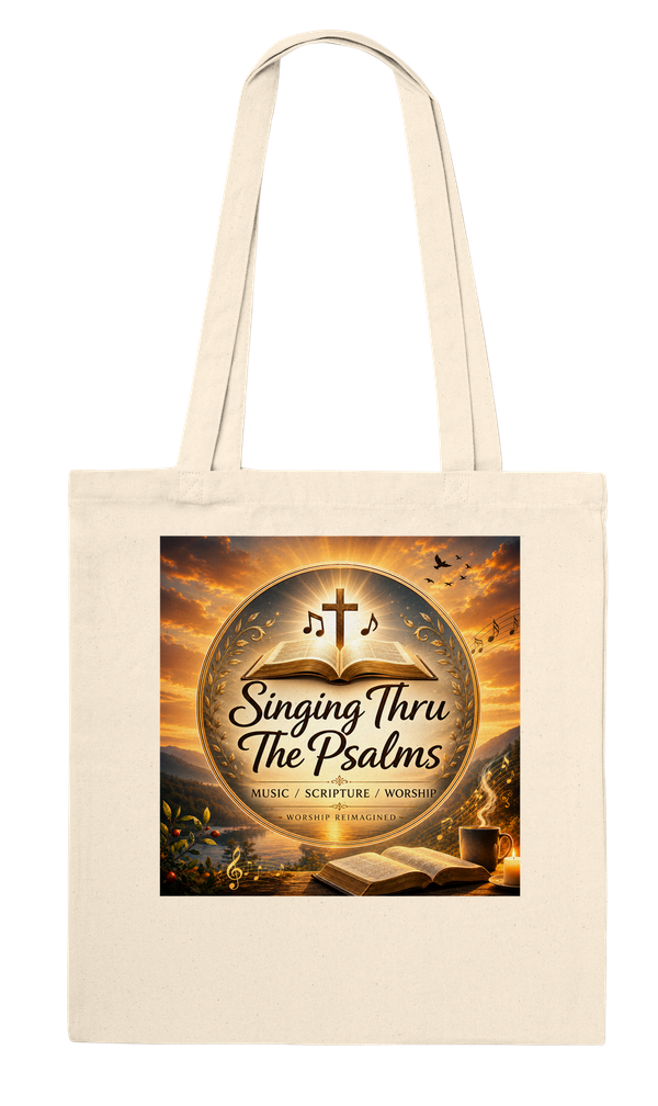 Singing Thru The Psalms - Tote bag