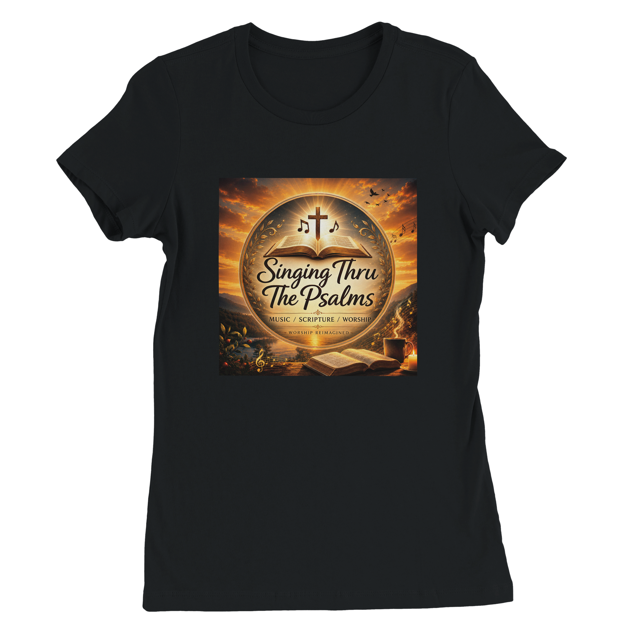 Singing Thru The Psalms - Women&rsquo;s Cut T-Shirt