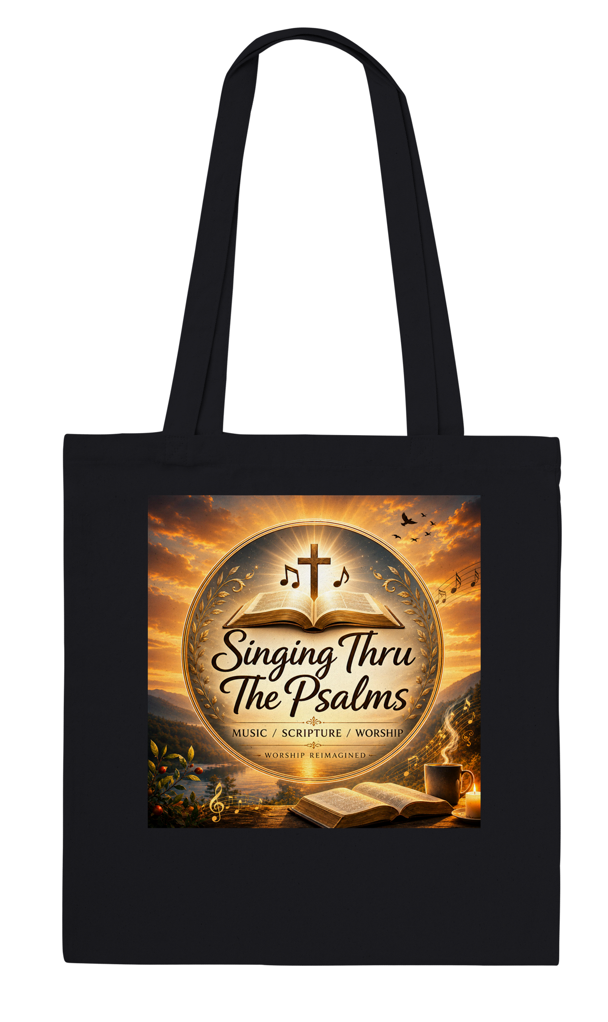 Singing Thru The Psalms - Tote bag