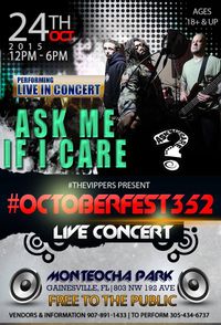 ASKMEIFICARE live @ #OCTOBERFEST352