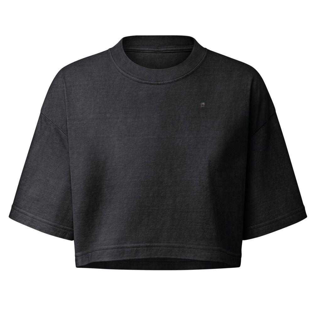 Women's Garment Dye Cropped Tee | Bella + Canvas 6882GD