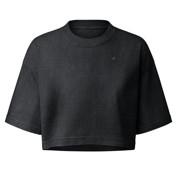 Women's Garment Dye Cropped Tee | Bella + Canvas 6882GD
