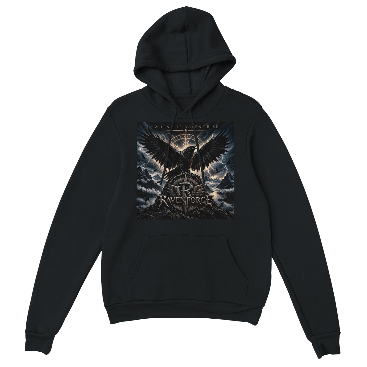 When the Ravens Rise - Offical Ravenforge Hoodie