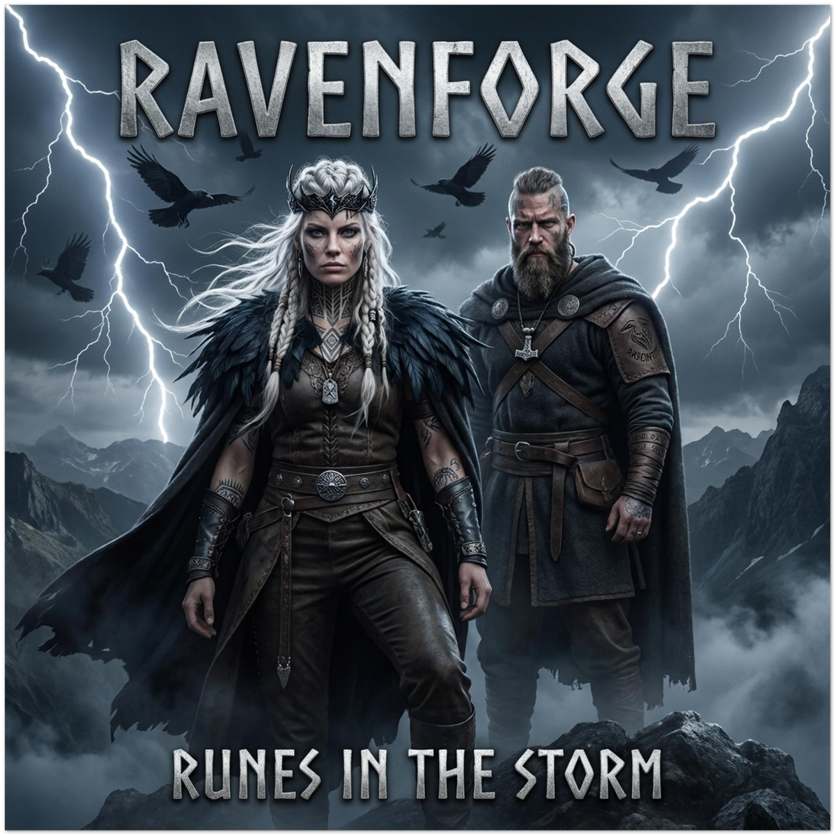 Ravenforge – Runes in the Storm Official Fine Art Poster