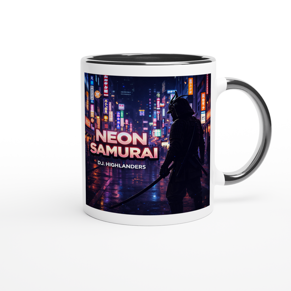 NEON SAMURAI - Ceramic Mug