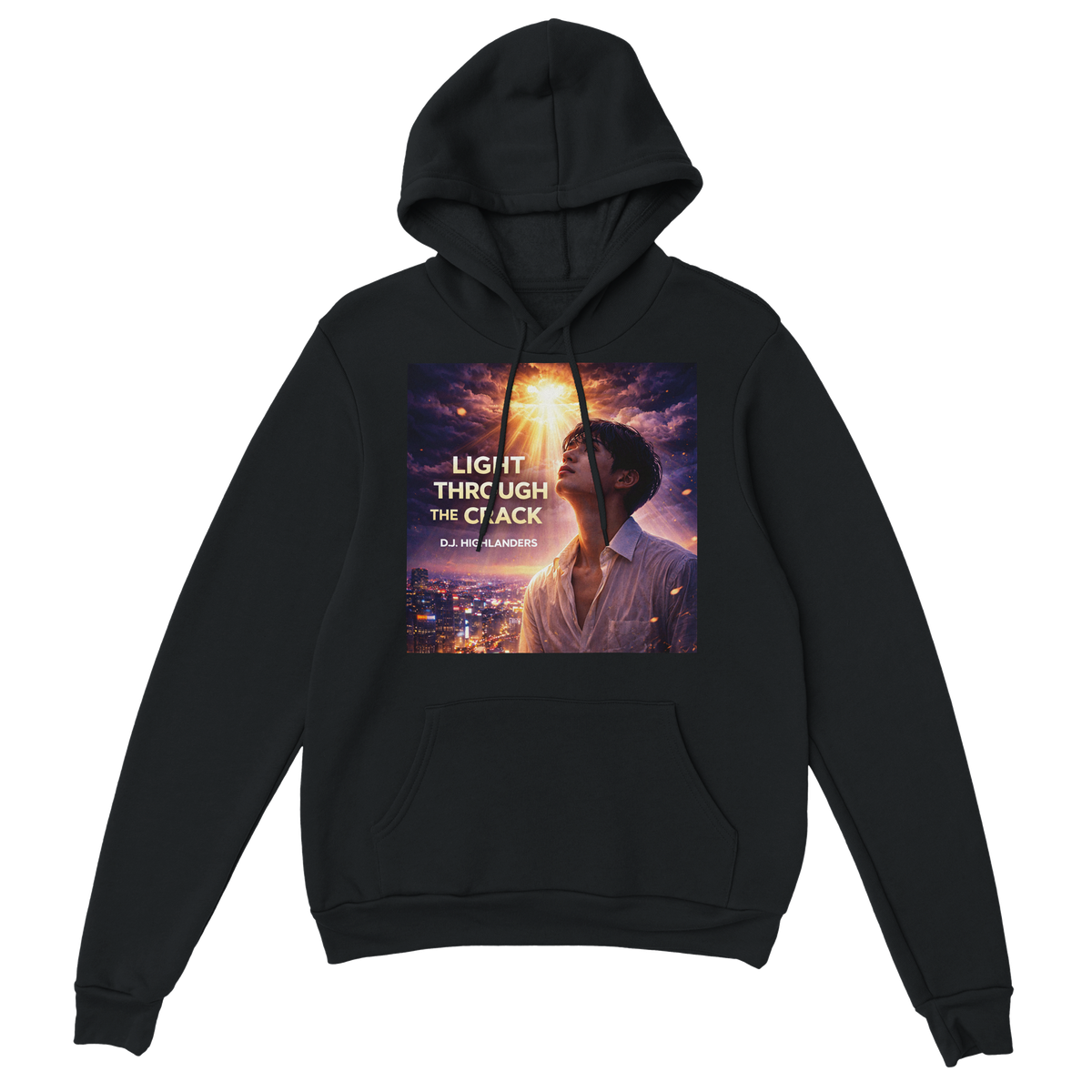 LIGHT THROUGH THE CRACK - Classic Unisex Pullover Hoodie