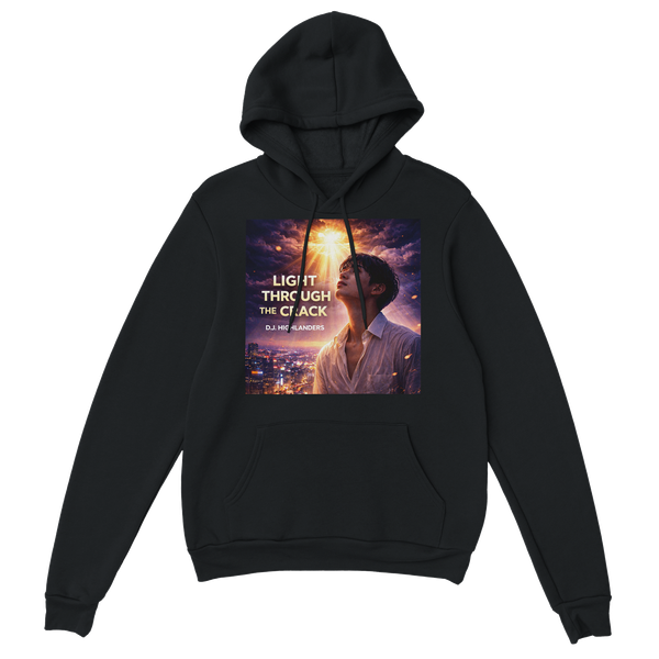LIGHT THROUGH THE CRACK - Classic Unisex Pullover Hoodie