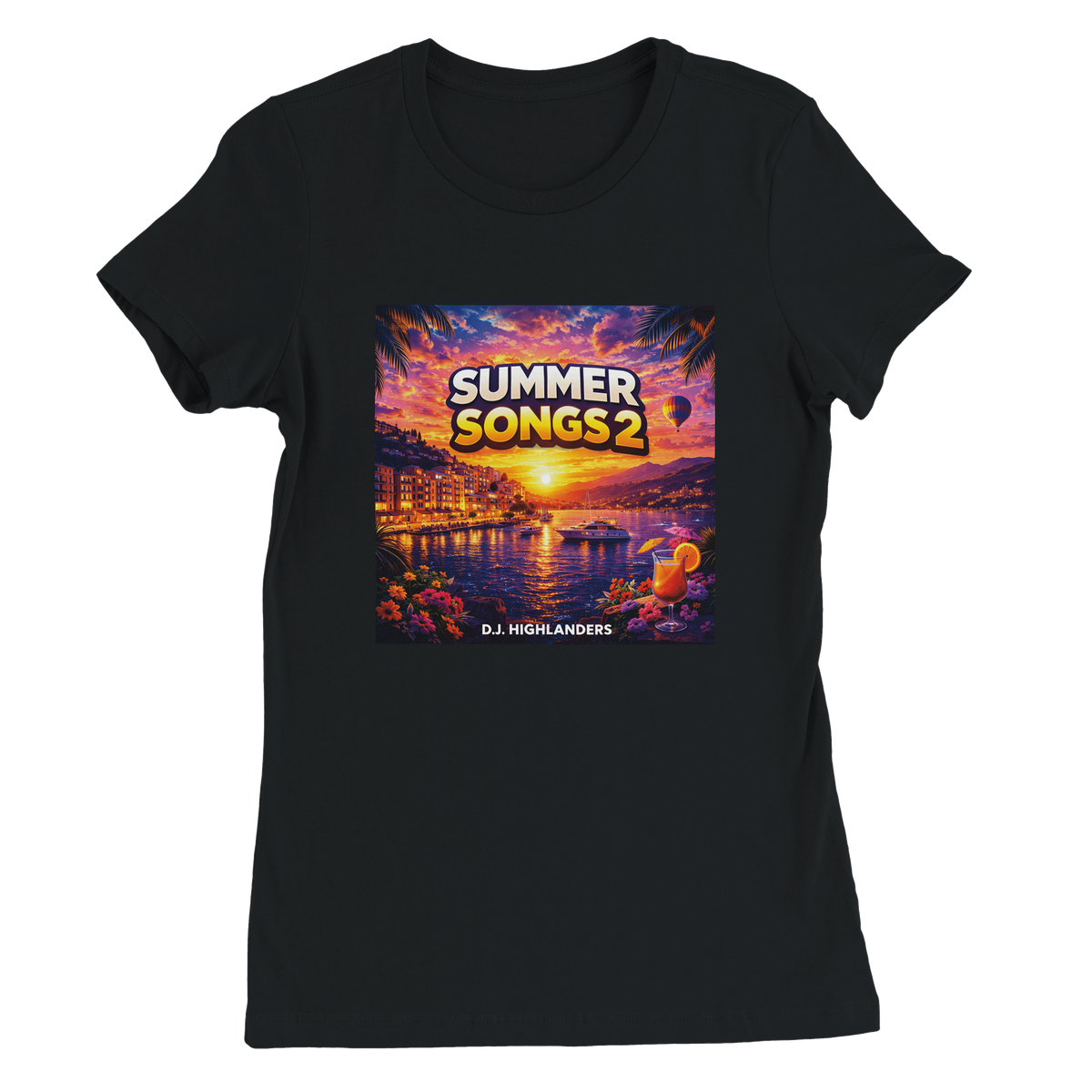 SUMMER SONGS 2 - Women’s Cut T-Shirt