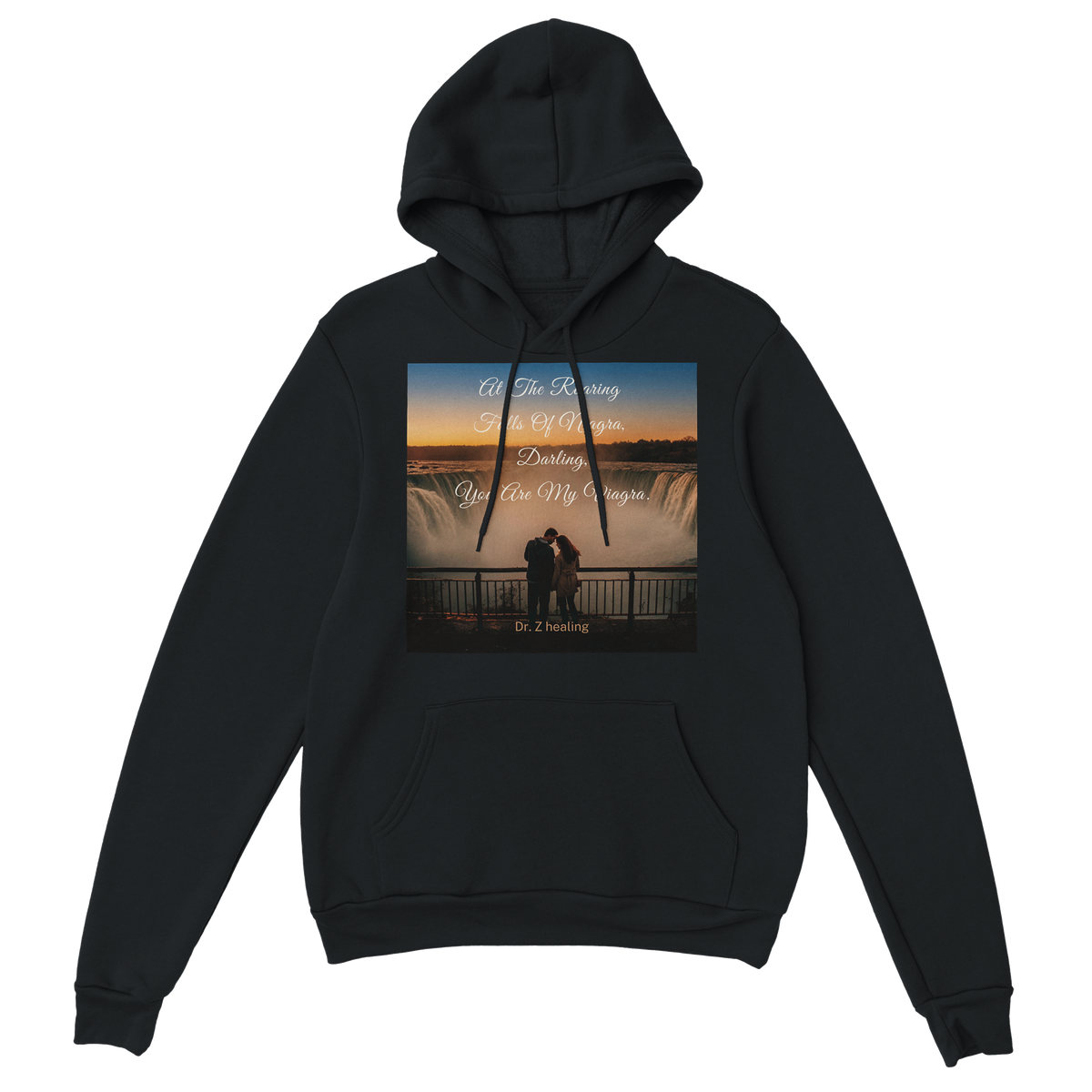 At The Roaring Falls Of Niagra - Classic Unisex Pullover Hoodie