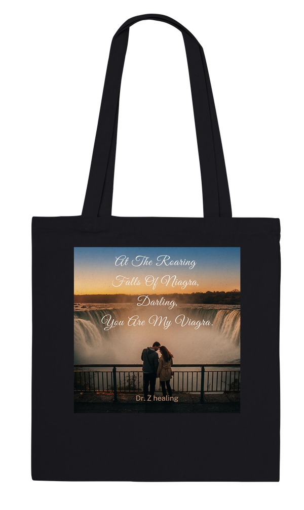 At The Roaring Falls Of Niagra - Tote bag