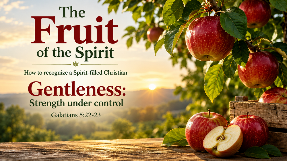 Fruit of the Spirit:  Gentleness