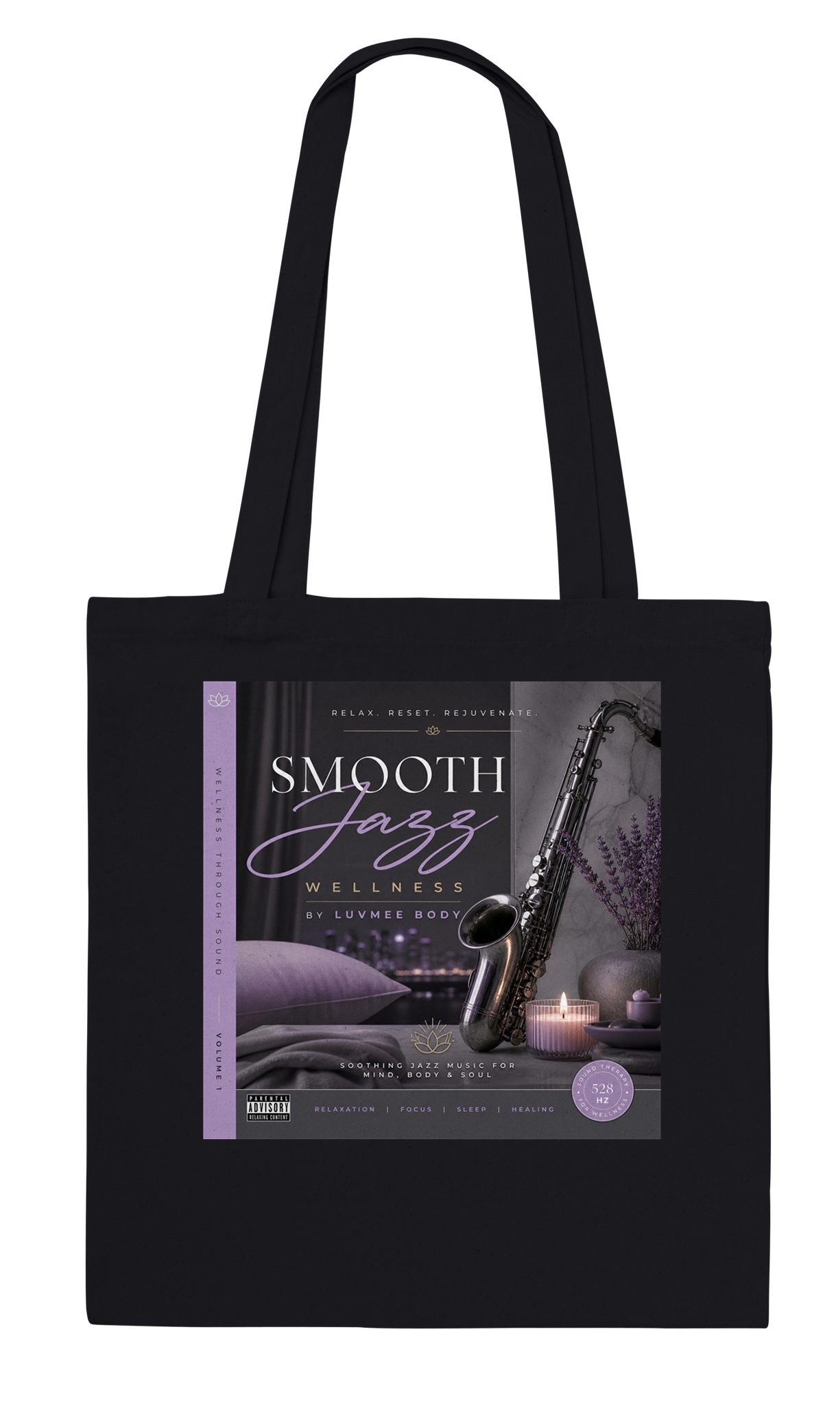 Smooth Jazz Wellness by Luvmee Body - Tote bag