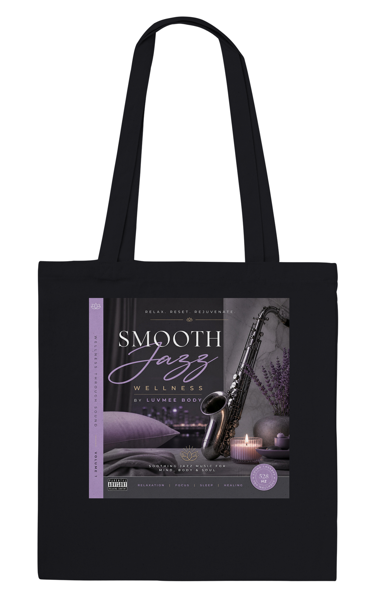 Smooth Jazz Wellness by Luvmee Body - Tote bag