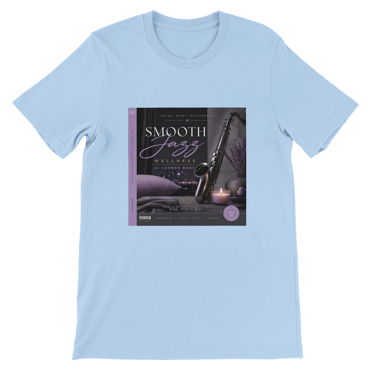 Smooth Jazz Wellness by Luvmee Body - Unisex T-Shirt