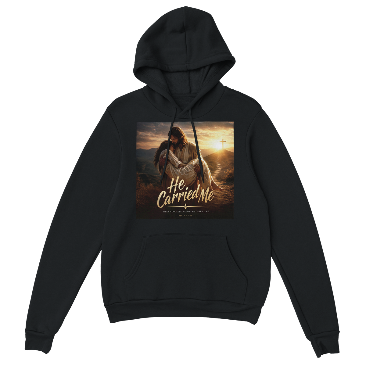 He Carried Me - Classic Unisex Pullover Hoodie
