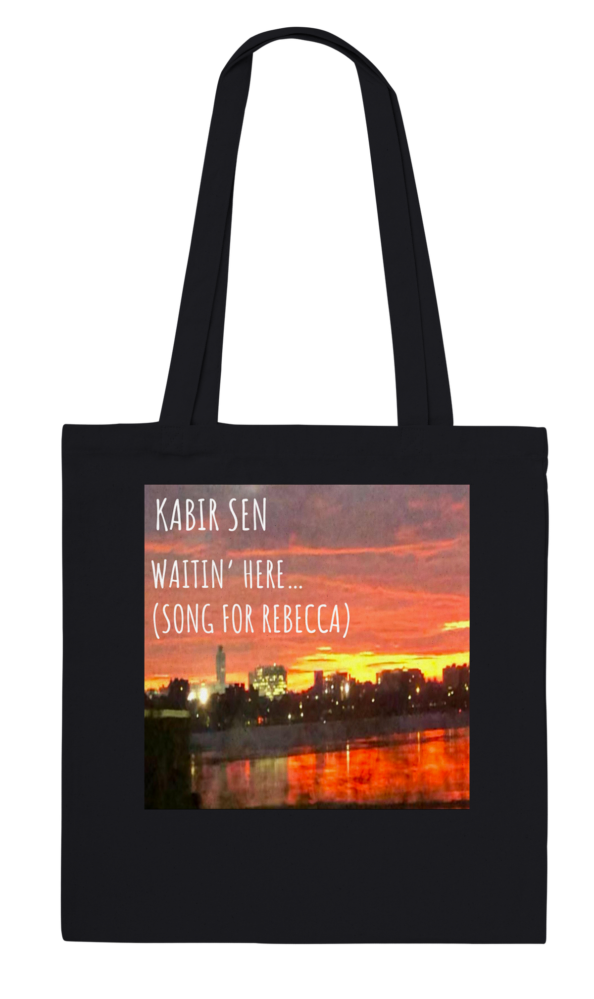 Waitin' Here - Tote bag