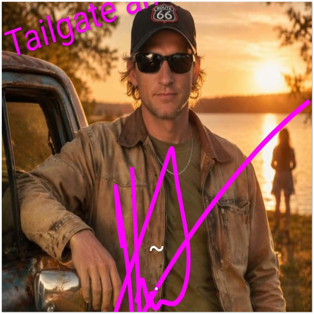 Tailgate anthem - Fine Art Poster
