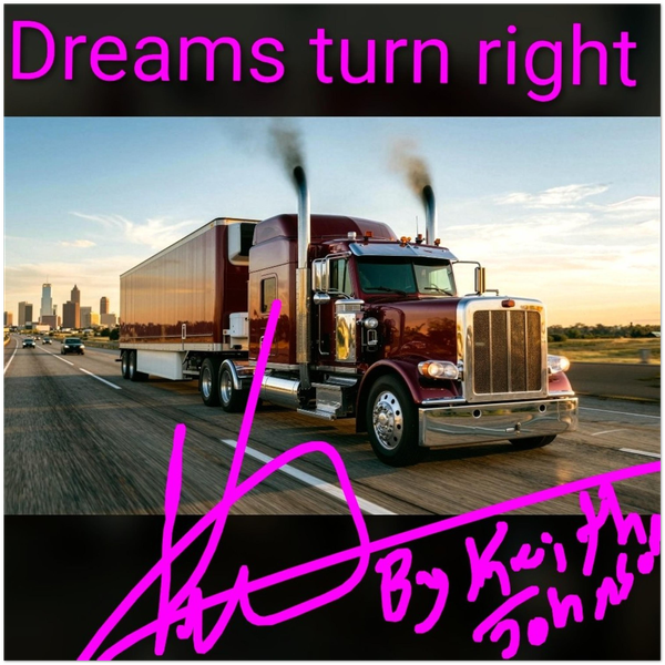 Dreams turn right - Fine Art Poster
