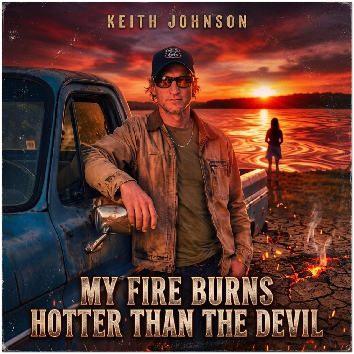 My Fire Burns hotter than the devil - Fine Art Poster