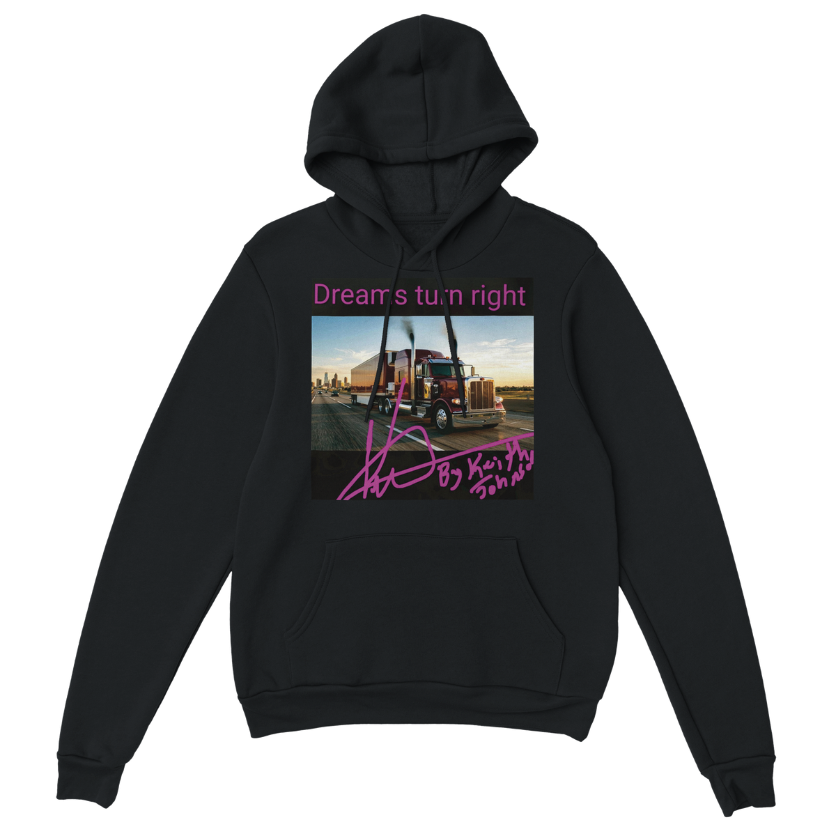Dreams turn right - Classic Unisex Pullover Hoodie