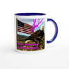 Blood white blue - Ceramic Mug