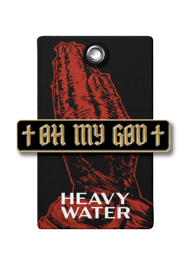 Oh My God Enamel Pin