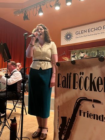 Ralf Bocker & Friends at Glen Echo Park Spanish Ballroom for Gottaswing Swing Dance February 2024
