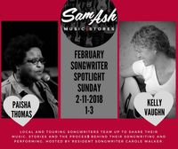 Sam Ash Songwriter Showcase